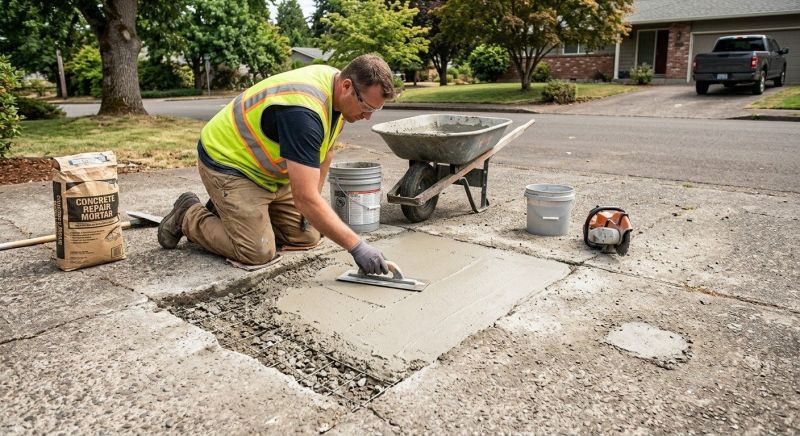 Concrete Coping Repair Service